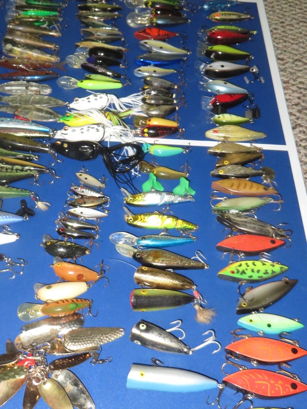 Huge Fishing Lure Lot over 250 Lures Rebel Rapala Berkley CC Creek - Image 11