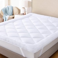 BHS Luxury 4-Inch Microfiber Mattress Topper Extra Thick Hotel Quality 10cm