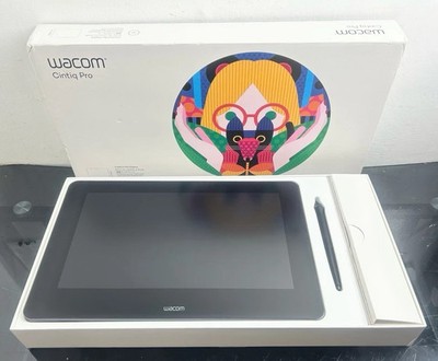 Wacom Cintiq Pro 13 DTH-1320-UK Touch Display Tablet mit Box & Zubehör