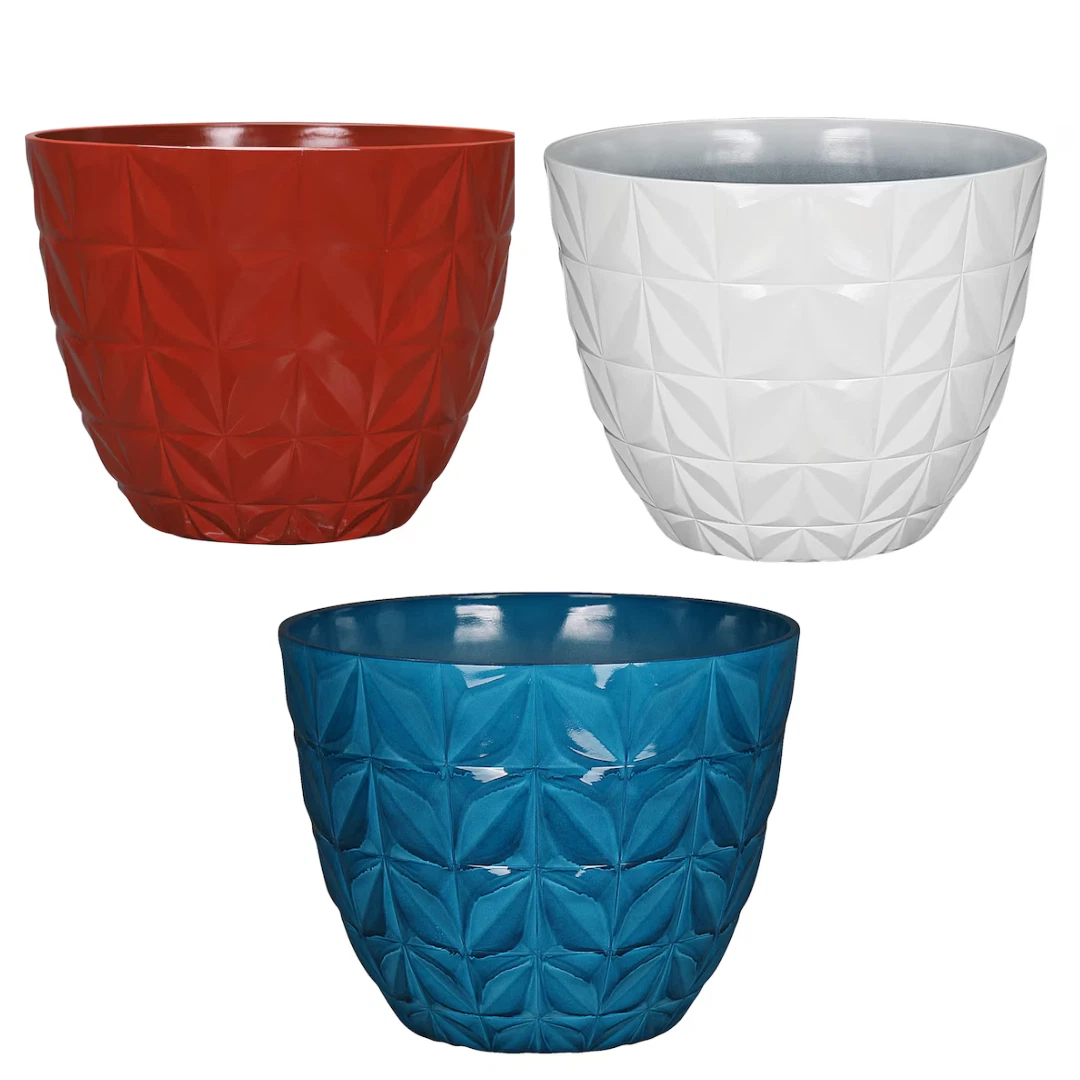 Allen + Roth Resin Round Plant Baskets, Pots, Window Boxes & Saucers for  sale | eBay