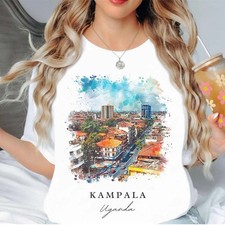 Kampala Uganda Unisex Shirt Travel Gift Uganda Trip Lover Souvenir Tee