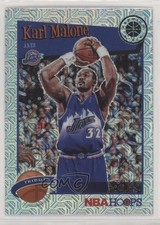 2019 NBA Hoops Premium Stock Tribute Silver Mojo Prizm Karl Malone #286 HOF fm0