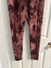 Women’s Victoria’s Secret Burgundy Tie-Die Leggings-Size Small  — photo 4