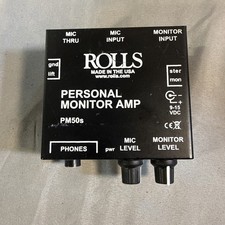 Rolls PM50s Personal Monitor Amp.   *CLEAN* N...