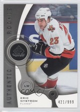 2005-06 SP Game Used Edition Authentic Rookies 421/999 Eric Nystrom #126 0a4
