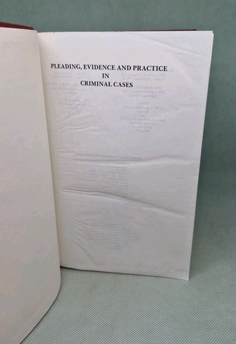 Archbold Criminal Pleading Evidence & Practice - 42nd Edition: Hardback - Picture 10 of 14
