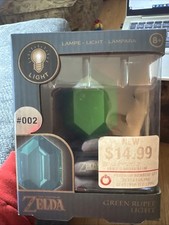 The Legend of Zelda Green Rupee 3D Icon Light 002 Nintendo w box