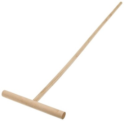 Imusa Wooden Mop Stick Lightweight Natural Wood with Tip for Cuban Mop Cloth