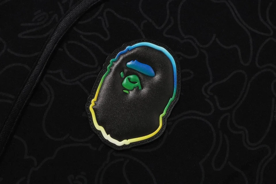 XL Line Camo Short Sleeve Baseball Shirt Black - BRAND NEW UNDER RETAIL - Image 3 of 4