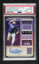 2018 Elite Extra Edition Holo Prizm 8/25 Durbin Feltman PSA 10 GEM MT Auto 0h2x