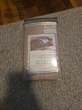New Palais Royale Hotel Collection Full Bed skirt 100 % Cotton  Brown/Tan