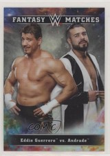 2020 Topps Chrome WWE Fantasy Matches Andrade Cien Almas Eddie Guerrero h3a