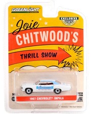 1967 Chevrolet Impala Sport Sedan - Joie Chitwoods Daredevils Diecast White