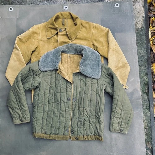 Vintage rare 80s ussr siviet army military tanker winter fufaika jacket  image 15