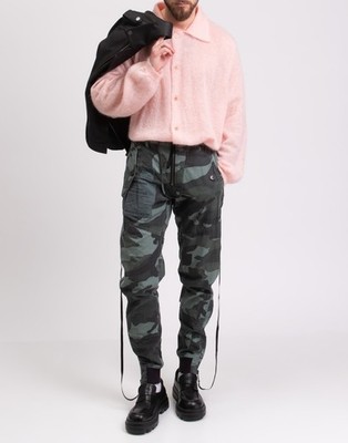 RRP 1090 DSQUARED2 Cargo Style Trousers IT48 US38 M Camouflage Made in Italy