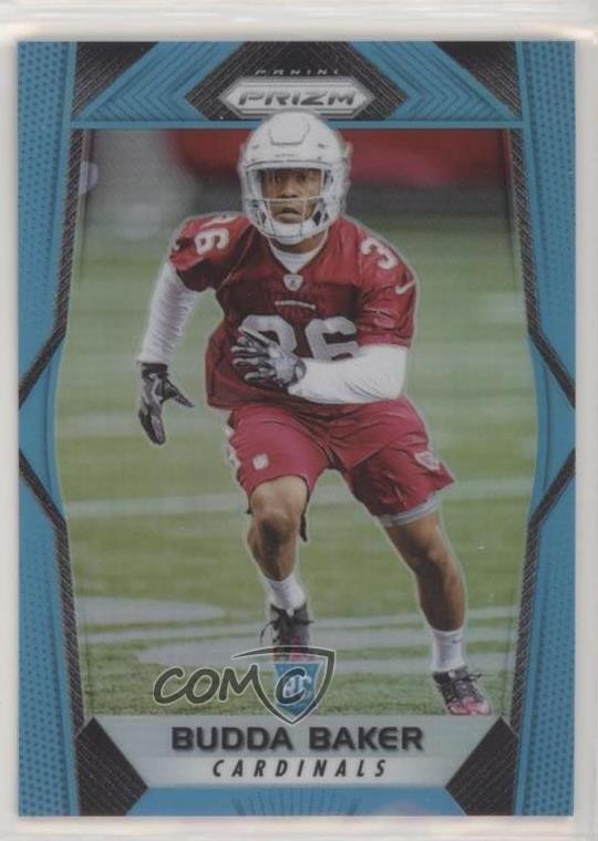 2017 Panini Prizm Rookies Light Blue Prizm 46/199 Budda Baker #256 9sf