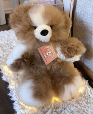 Teddy Bear From Alpaca Fur Very Soft 10 natural color