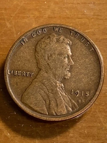 1915-S Lincoln Cent Fine+ Condition SKU#37649
