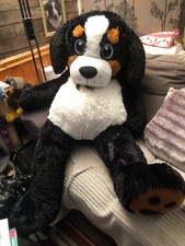 56” Giant Dog Rottweiler Teddy Bear Plush Stuffed Toy Massive Life-Sized 5’ New