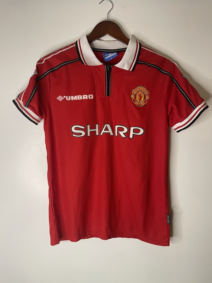 Vintage Manchester United David Beckham Youth Kids Umbro