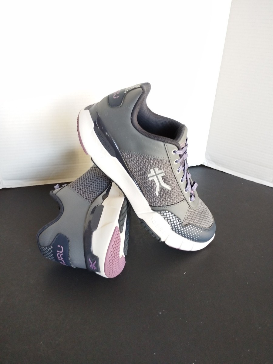 Kuru Quantum Womens 10 Running Walking Shoes Gray