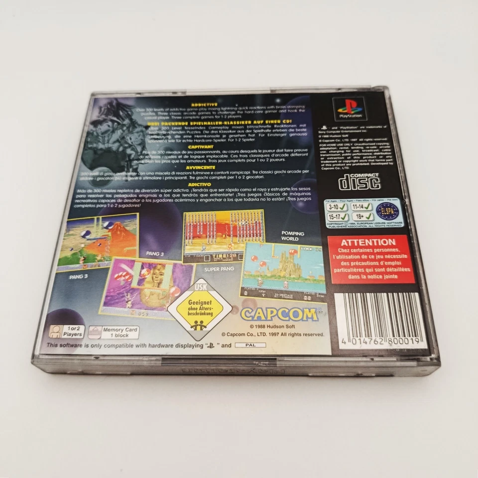 Gioco per Playstation 1 ver. EU e Italiana Super Pang Collection PS1 PAL EU- ITA - Immagine 4 di 4
