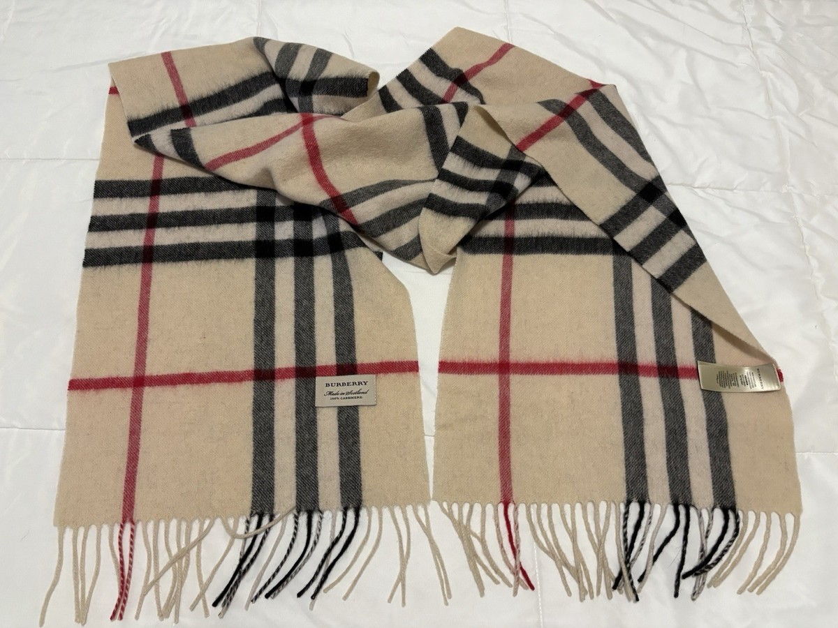 Scotland Sciarpa Burberry Originale Authentic BURBERRY 100