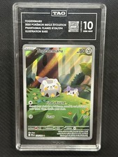 Togedemaru  Pokemon Phantasmal Flames Illustration Rare TAG 10 PSA #104/094