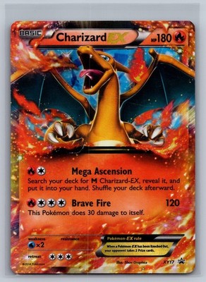 Charizard EX XY17 Holo Promo XY Promo Pokemon Moderately Played
