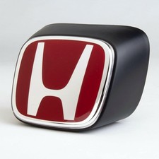 Honda Genuine Front Red H Emblem For Integra Dc5 Rsx Oem 75710-s6m-z11