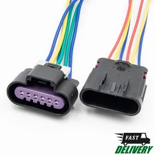 Electrical connector 6-pin. Female + Male. Waterproof. 20285K