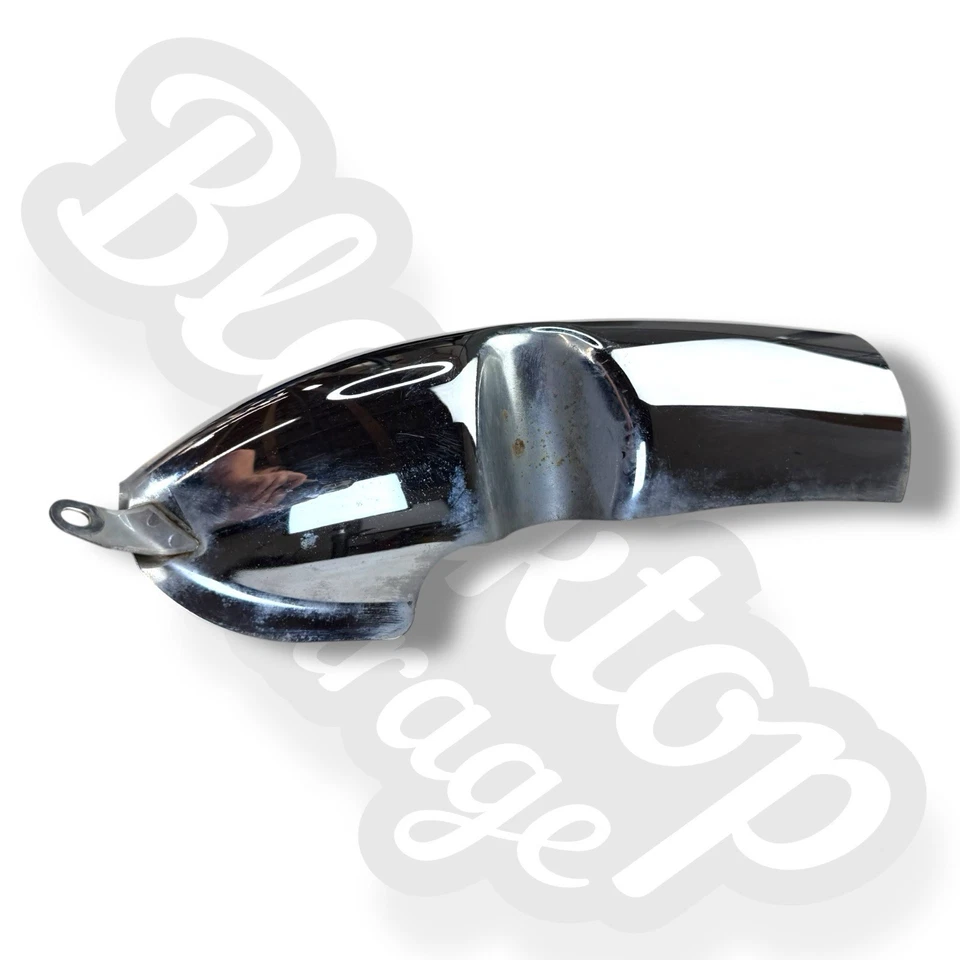 Protectores de tubo de escape cromados OEM Goldwing 2003 01-05 Honda GL1800 Goldwing protectores Foto 2 de 4