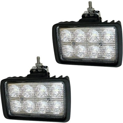 12V, 80W Tiger Lights LED Skid Steer Headlight Kit Flood Off-Road Light; TL5015