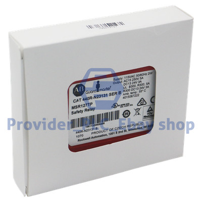 2024 New 440R-N23131 Allen Bradley 440R Single Function Safety Relays MSR127TP