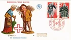 Dr Jim Stamps France Santons De Provence Red Cross Issue 2V First Day Cover