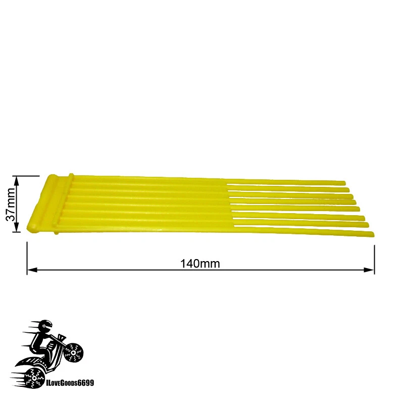 60x Sweeper Brushes Bristles For Westwood Countax Hayter Lawn Tractor Mower - image 3 of 4