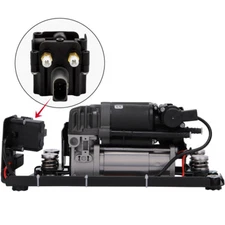 Air Suspension Compressor w/ Bracket & Valve For BMW 740i 2013-2015 37206784137