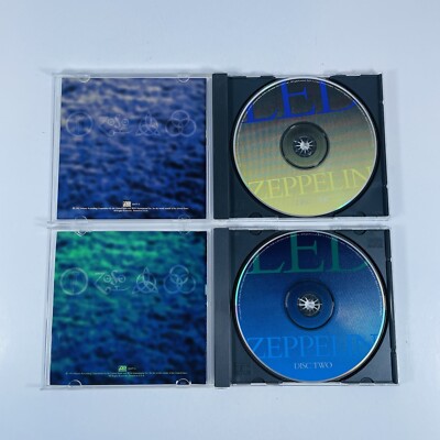 Led Zeppelin 6 CD Lot (4 CD Compilation Box Set, 1990 + 2 CD Box