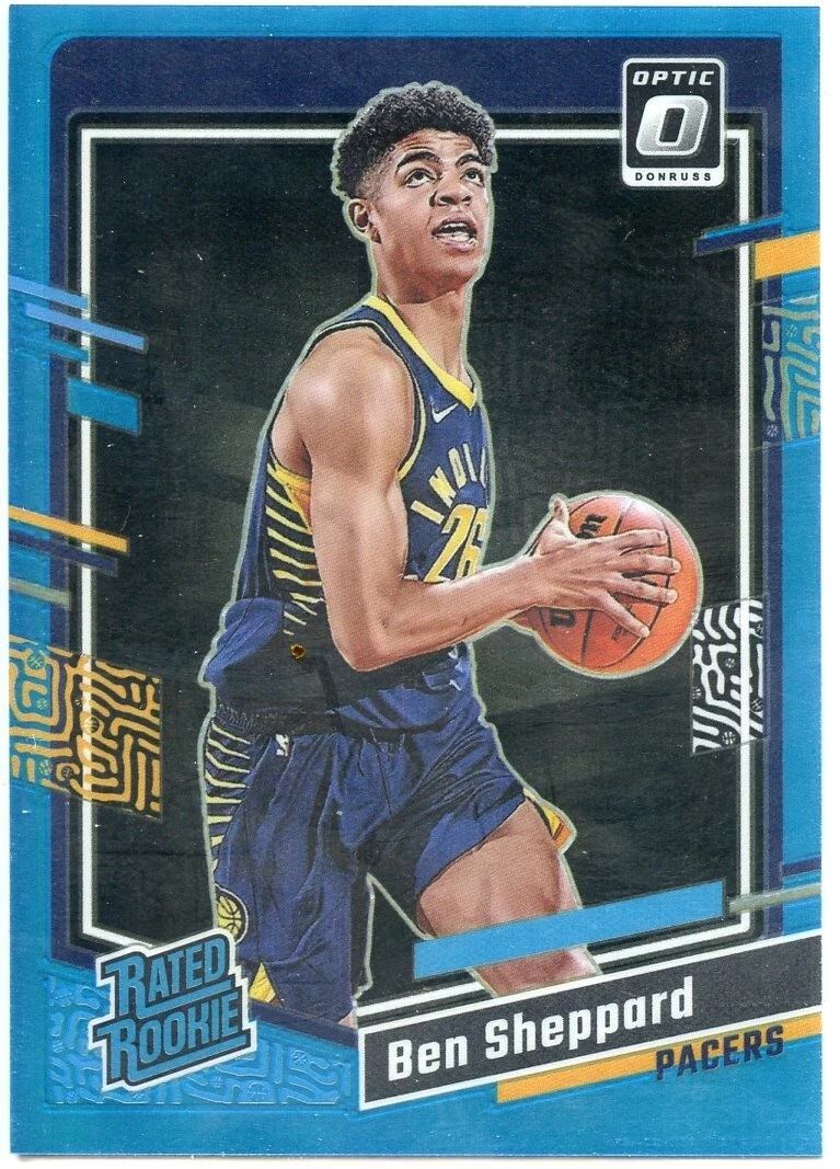 2023-24 Panini Donruss Optic Rated Aqua Prizm /249 Ben Sheppard #221 Rookie RC