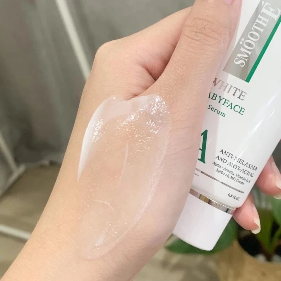 Smooth E White Babyface Serum Anti-Melasma Alpha-Arbutin Natural Extracts x2 - Image 3 of 4
