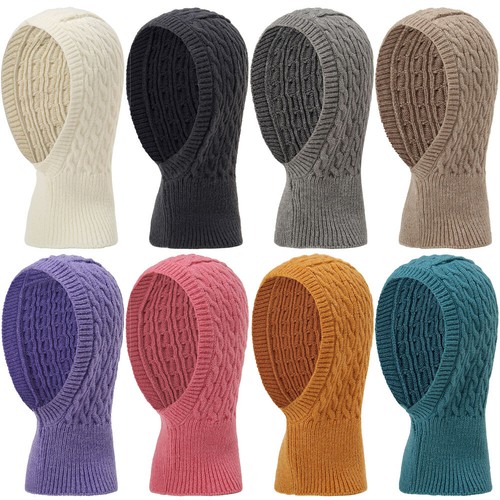 Idezek Bonnet Écharpe à Capuche Chauffant - Couvre-Chef Électrique Coupe-Vent Pour Moto, Homme Et Femme
