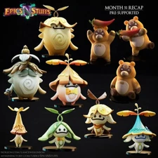 Aranara and Stove Gods by Epics N Stuffs | D&D | DnD | Print on Demand