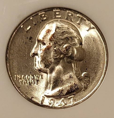 1947 D Washington Quarter MS67 NGC OH Toning - Picture 3 of 4