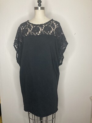 Vintage Diesel Distressed Lace Panel Rockstar Dress Oversized | eBay