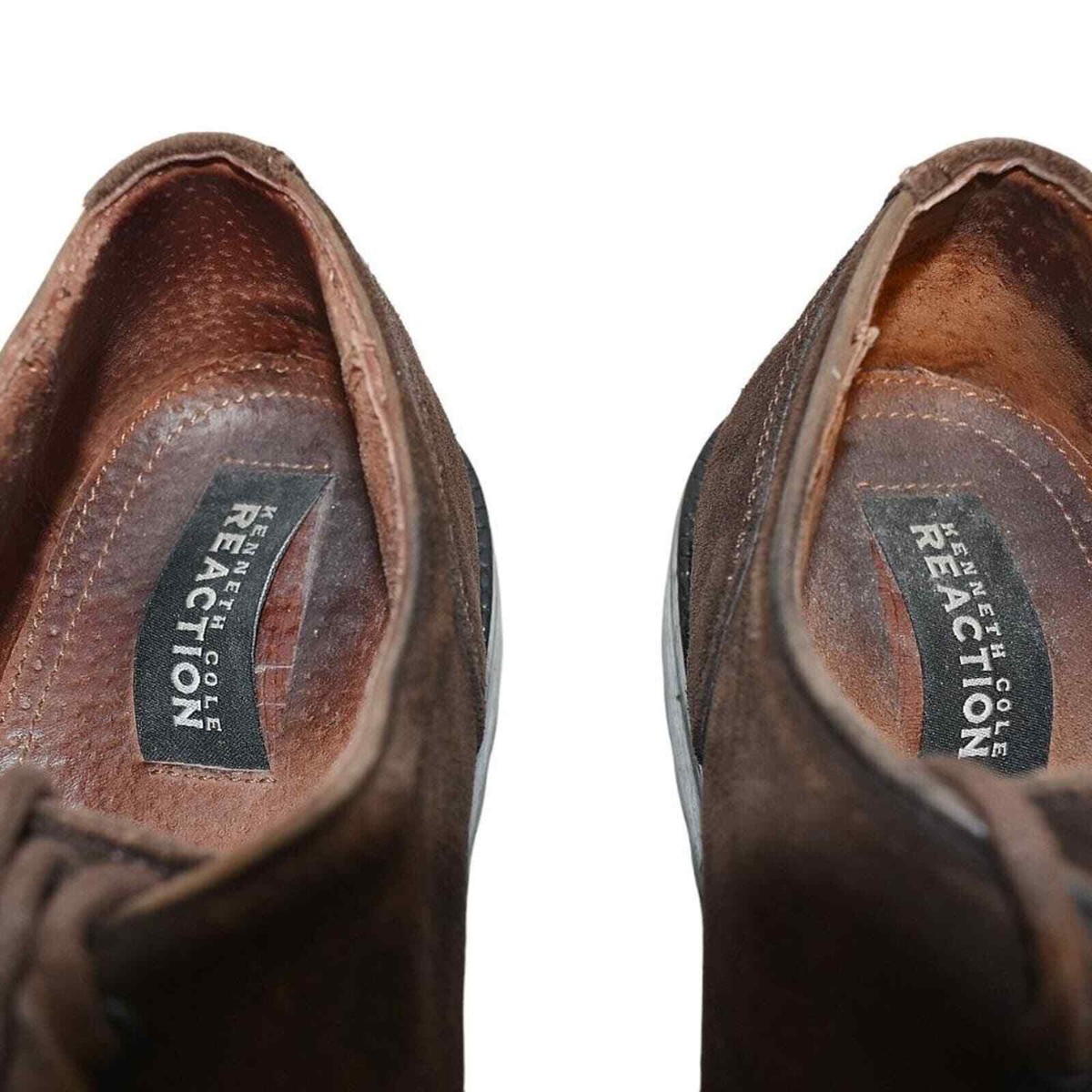 Kenneth Cole Reaction Brown Suede-terra Oxfords Size 9 | eBay display picture 2
