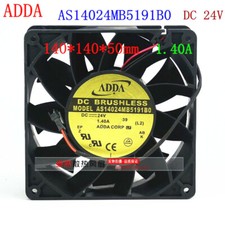 1PC ADDA AS14024MB5191B0 24V 1.40A 14CM 2-wire inverter cooling fan