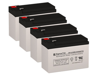 Liebert GXT4-9A48BATKIT UPS Battery Set (Replacement) By SigmasTek 12V 9AH