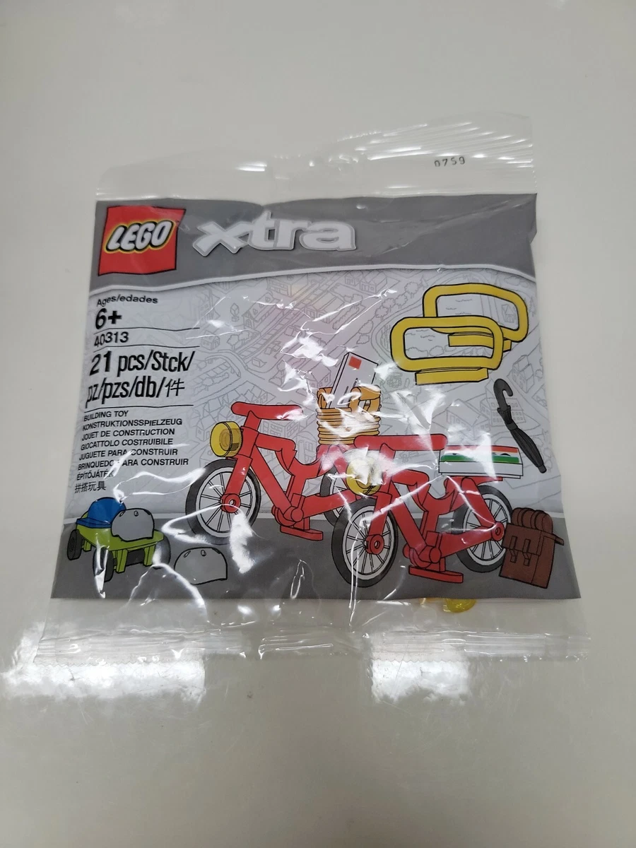 Lego Xtra City Town Accessories 40313 Bicycles New Polybags Bikes 21 pcs