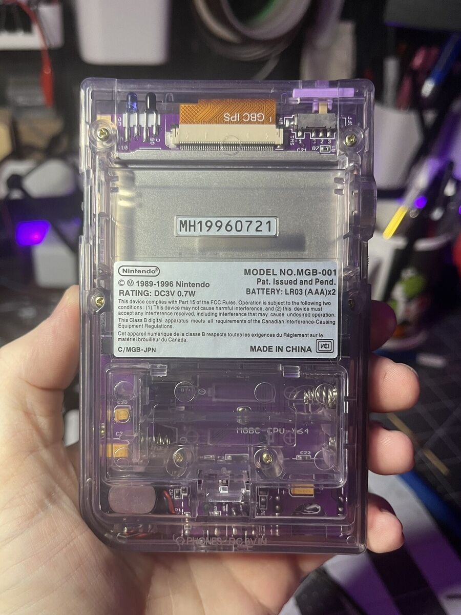 Nintendo Game Boy Pocket Color - Premium Restored - Purple Nintendo Game Boy Pocket Color - Premium Restored - Purple