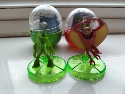Ben 10 Alien Force Collection Second Burst Capsule Toys Goop Jetray Gacha (selten)